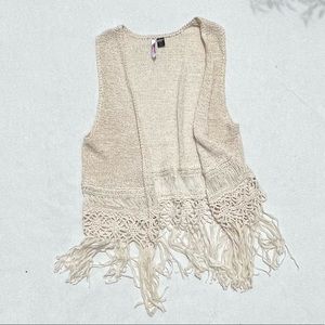 Sleeveless Cardigan